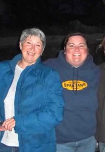 Patient Tina Johnson smiling with her daughter